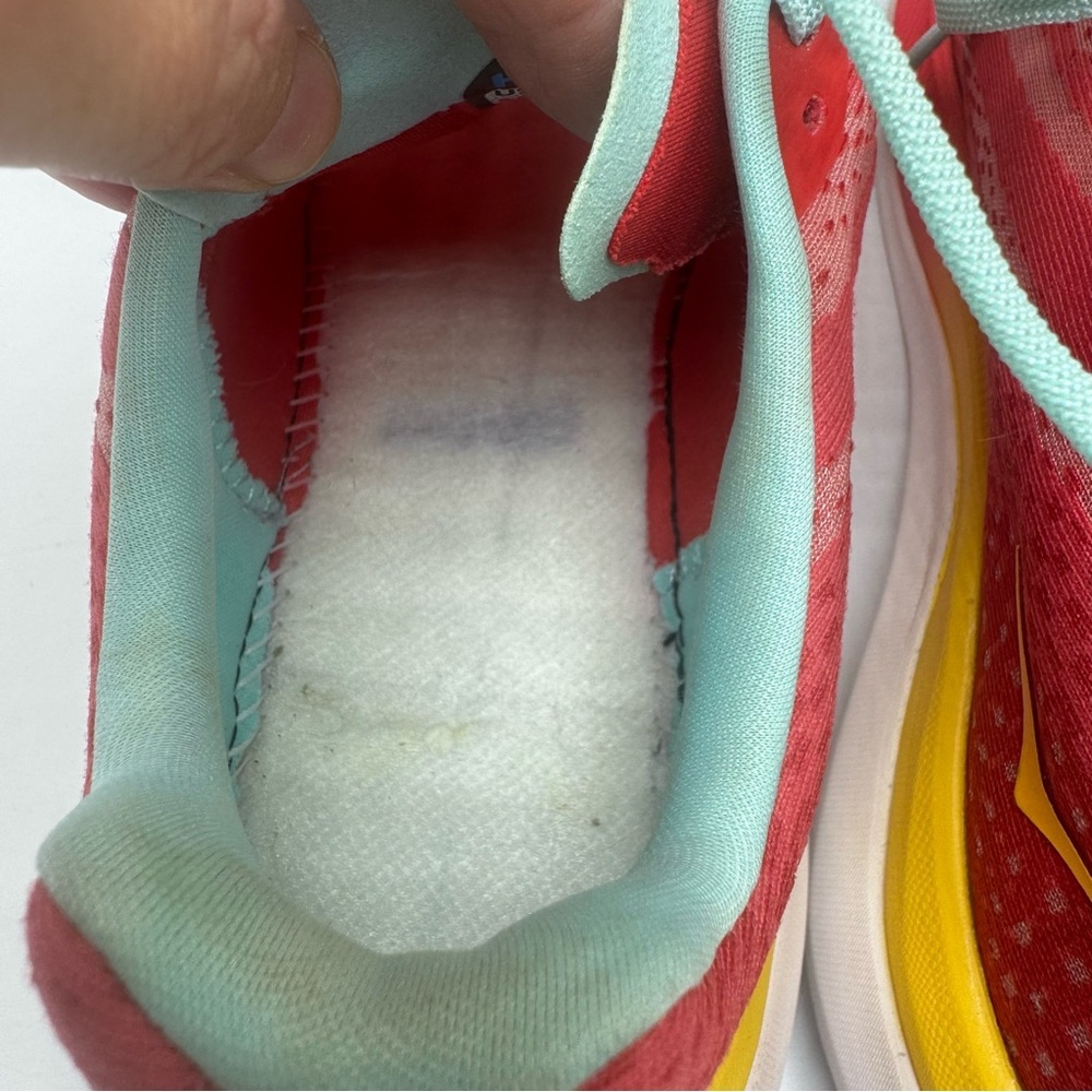 Hoka Mach X Cerise Cloudless Sneaker Women’s Size 8.5 Athletic Running Shoe - Picture 6 of 10